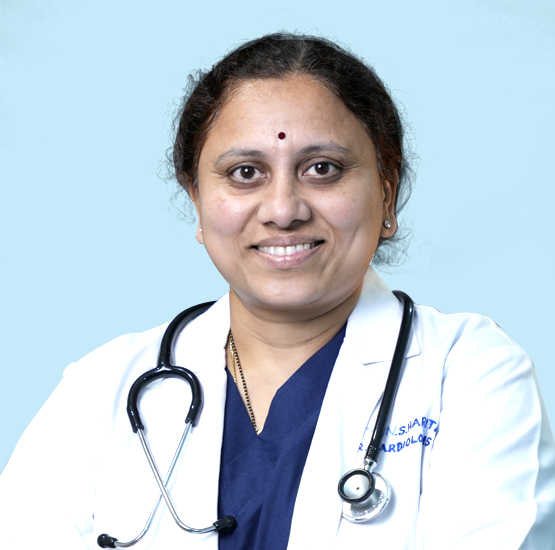 Dr P. Naga Sri Haritha, Interventional Cardiologist, KIMS Sikhara Hospital Guntur